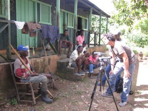 Sugar cane cutter in the Dominican Republic