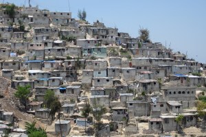 Jalousie slum in Port-au-Prince, Haiti